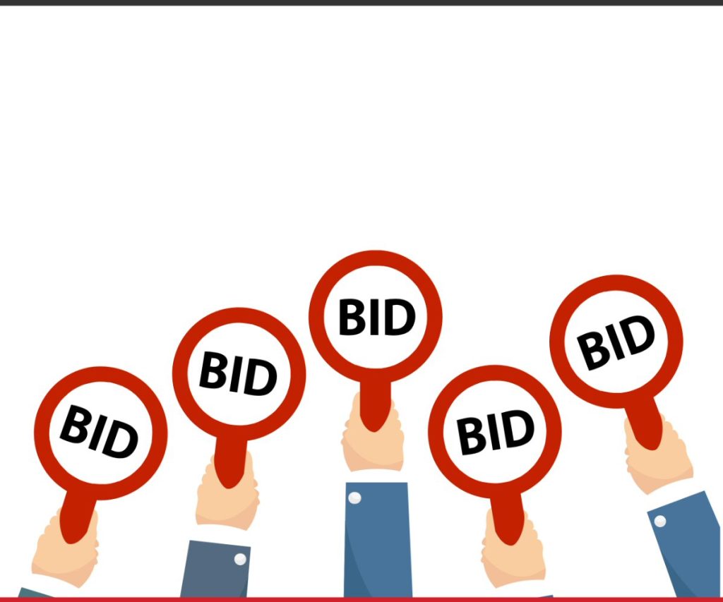 First time bidding online? Here's how it works
