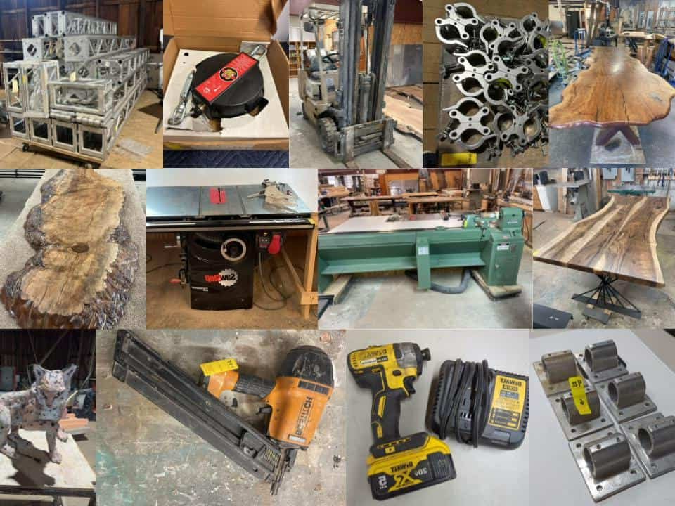 Getting your shop tools ready for auction